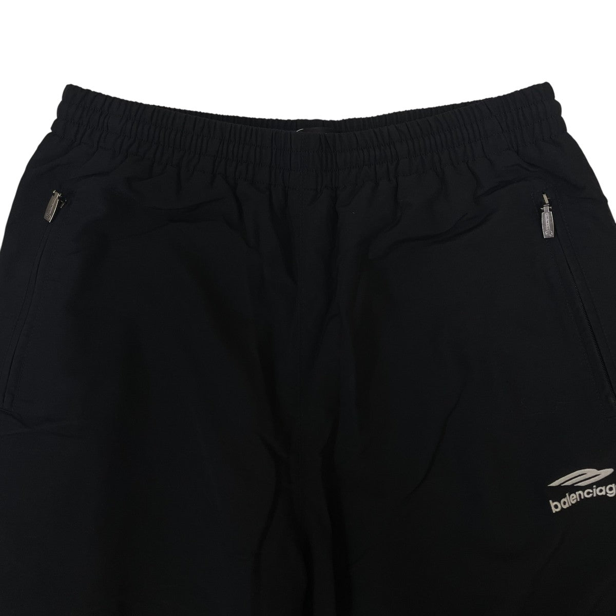 BALENCIAGA 22AW3B SPORTS ICON SMALLFIT TRACK PANTSロゴ刺繍付き トラックパンツ ナイロンパンツ704715 古着・中古-3枚目のアイテム画像