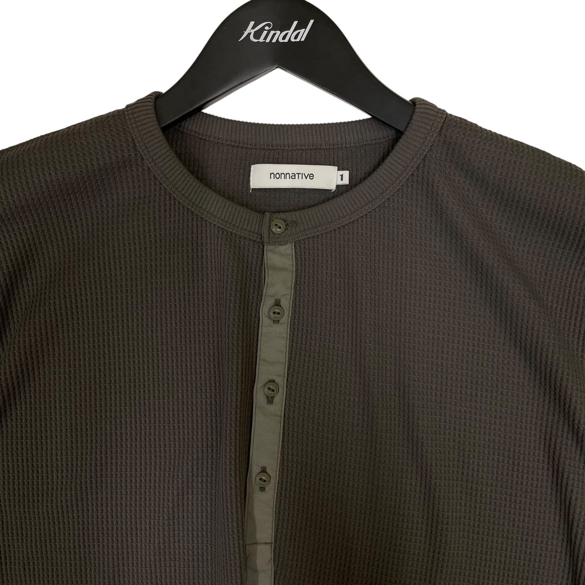 nonnative DWELLER L S HENRY NECK TEE POLARTEC THERMAL PROヘンリーネックカットソーNN-C4720 古着・中古-3枚目のアイテム画像