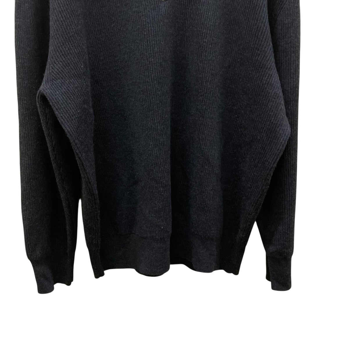 ANOTHER OFFICE Volume Half Zip-up KnitハーフジップニットAOEFKN006CH 古着・中古-4枚目のアイテム画像