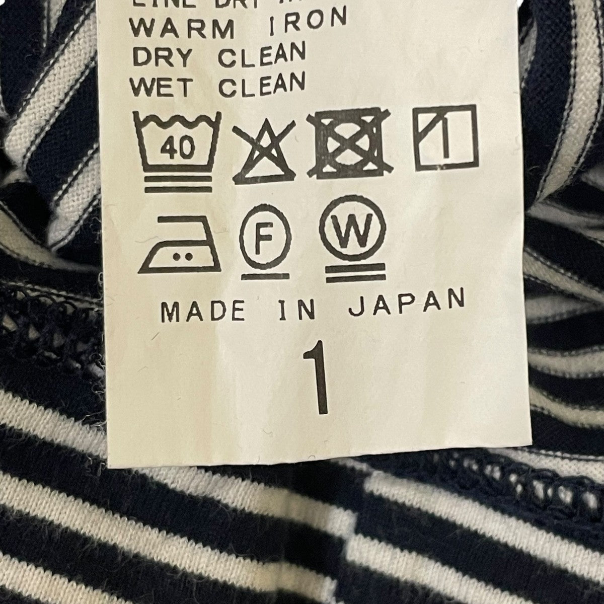 FOLL wardrobe border tee半袖Tシャツ25071684000010 古着・中古-5枚目のアイテム画像