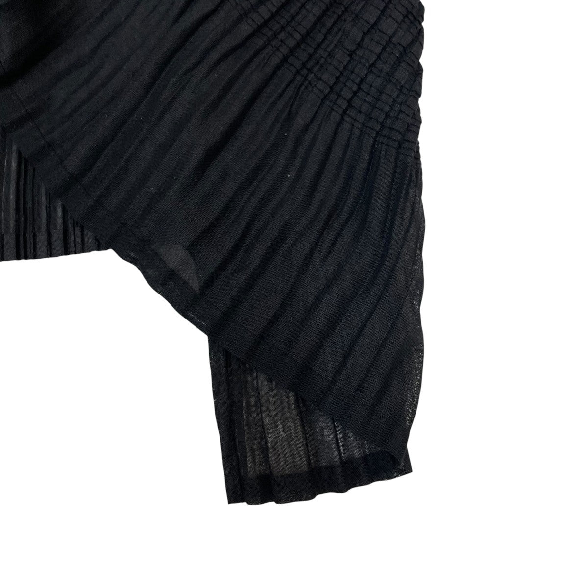 ISSEY MIYAKE FETE プリーツ ノースリーブノースリーブブラウスIF92FJ274 古着・中古-4枚目のアイテム画像
