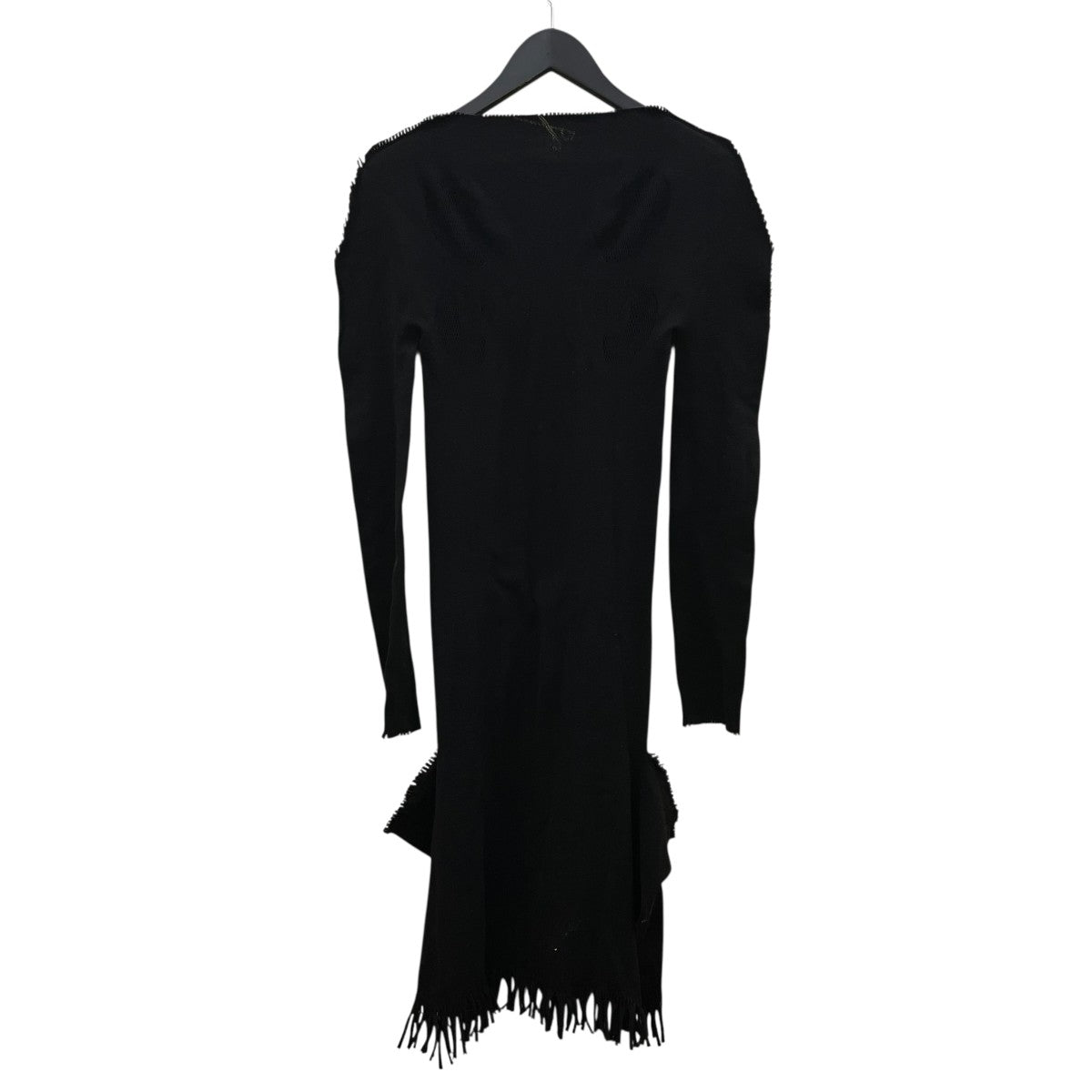 ISSEY MIYAKE VネックフリンジワンピースAP01KK207