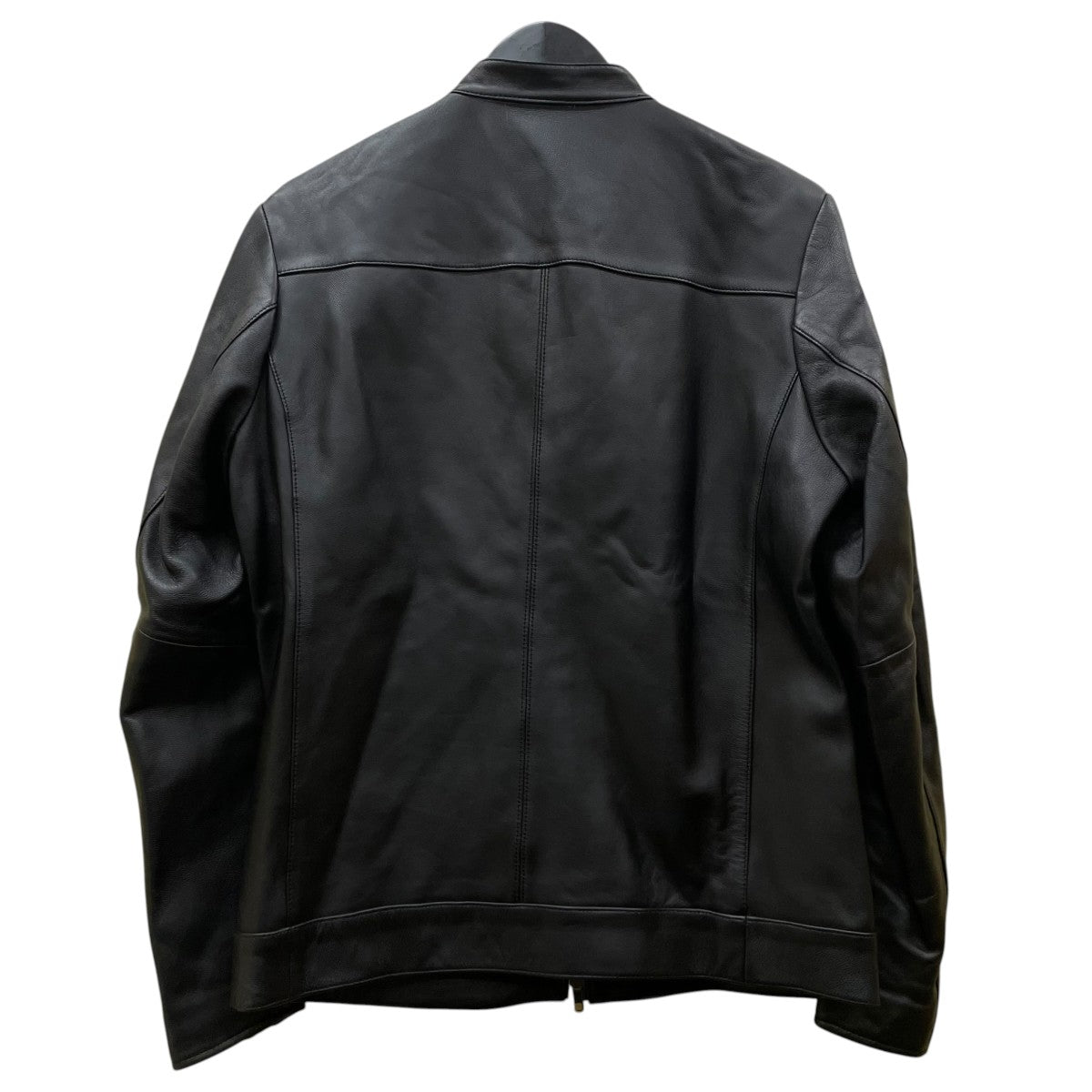 THE SHOP TK 18AWシングルライダースジャケットレザージャケット616-55620 古着・中古-2枚目のアイテム画像
