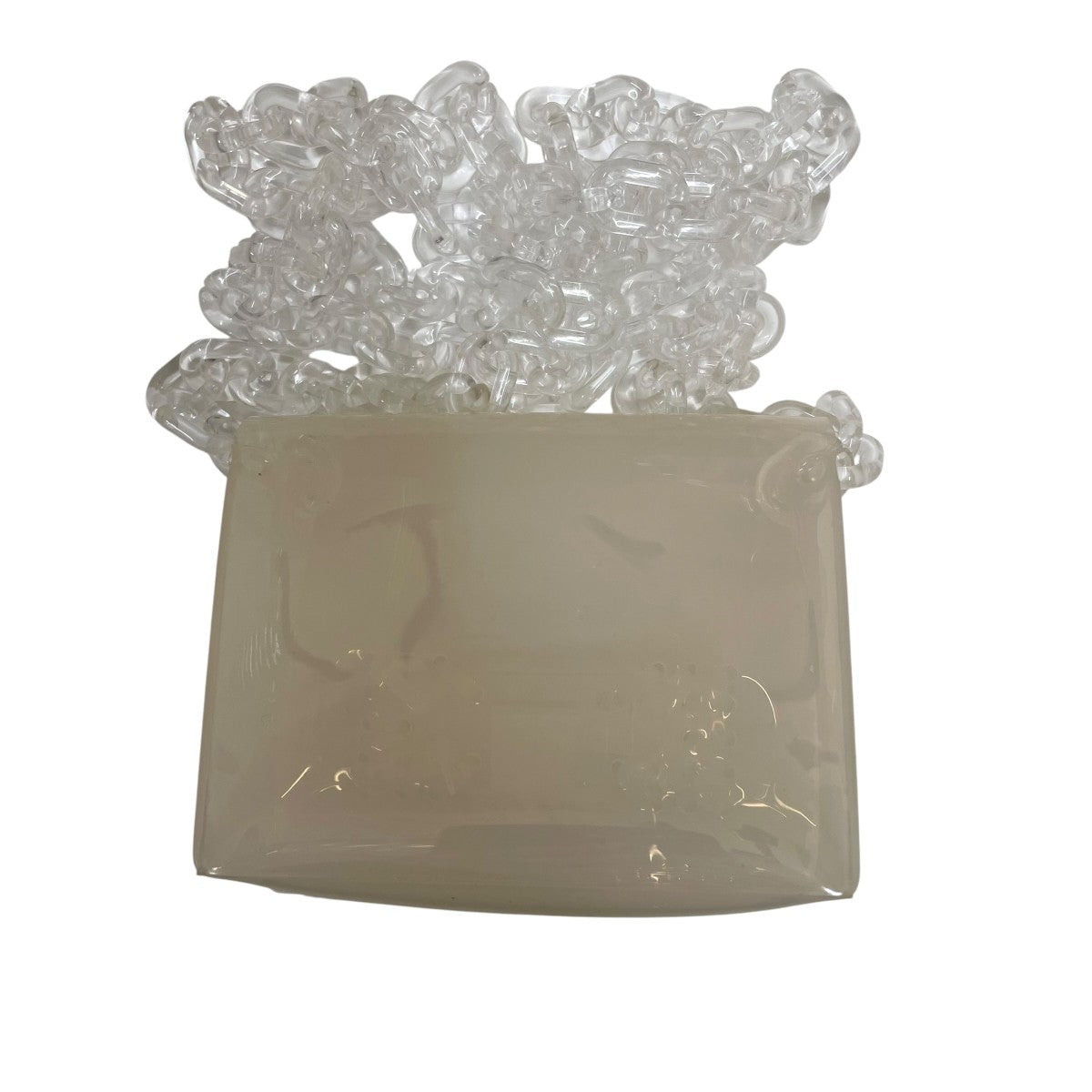 mame kurogouchi Transparent Sculptural Micro Chain BagショルダーバッグMM15-AC097SS 古着・中古-4枚目のアイテム画像