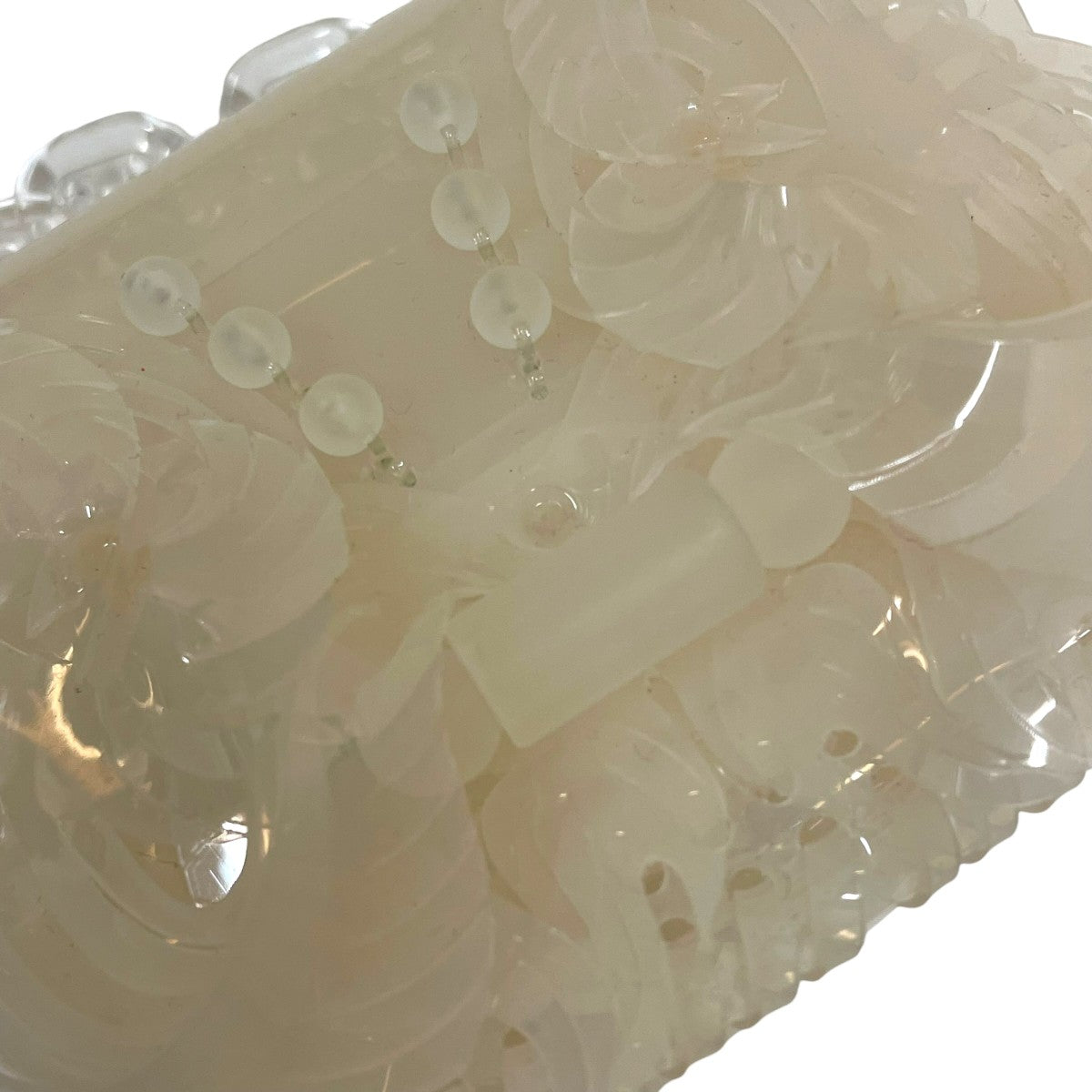 mame kurogouchi Transparent Sculptural Micro Chain BagショルダーバッグMM15-AC097SS 古着・中古-6枚目のアイテム画像