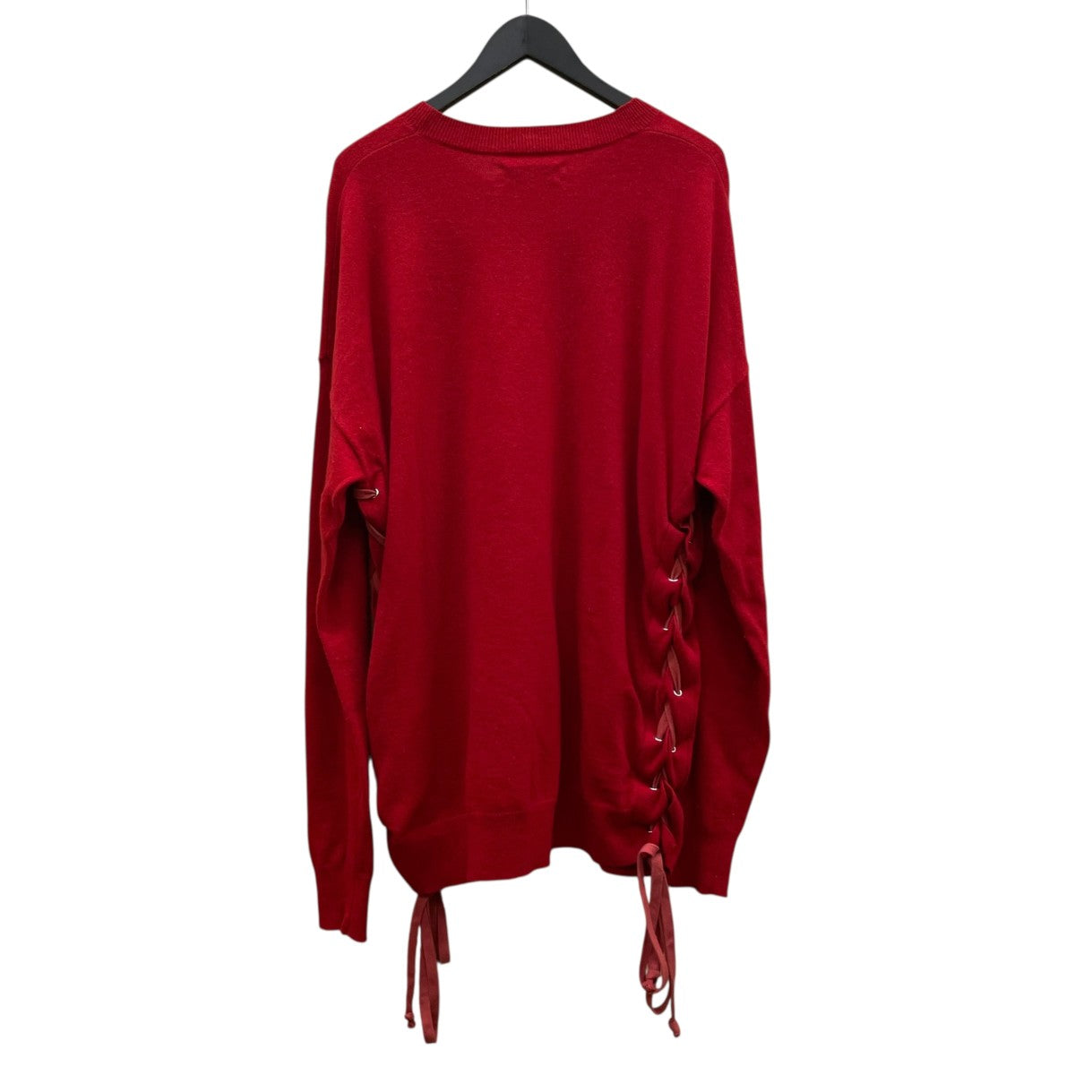 FAITH CONNEXION KNIT PULLOVERサイドレースアップ クルーネックニットX4305M00011 古着・中古-2枚目のアイテム画像