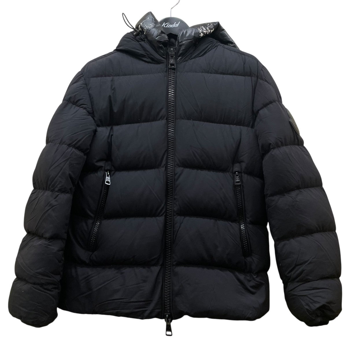 MONCLER 19AWDUBOIS GIUBBOTTO デュボアロゴプリント ダウンジャケットE20914131585 古着・中古-1枚目のアイテム画像