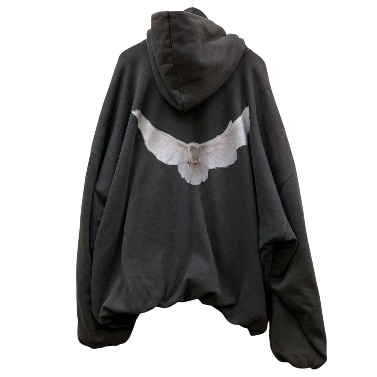 DOVE HOODIEプルオーバーパーカー スウェット 二重仕立て オーバーサイズ