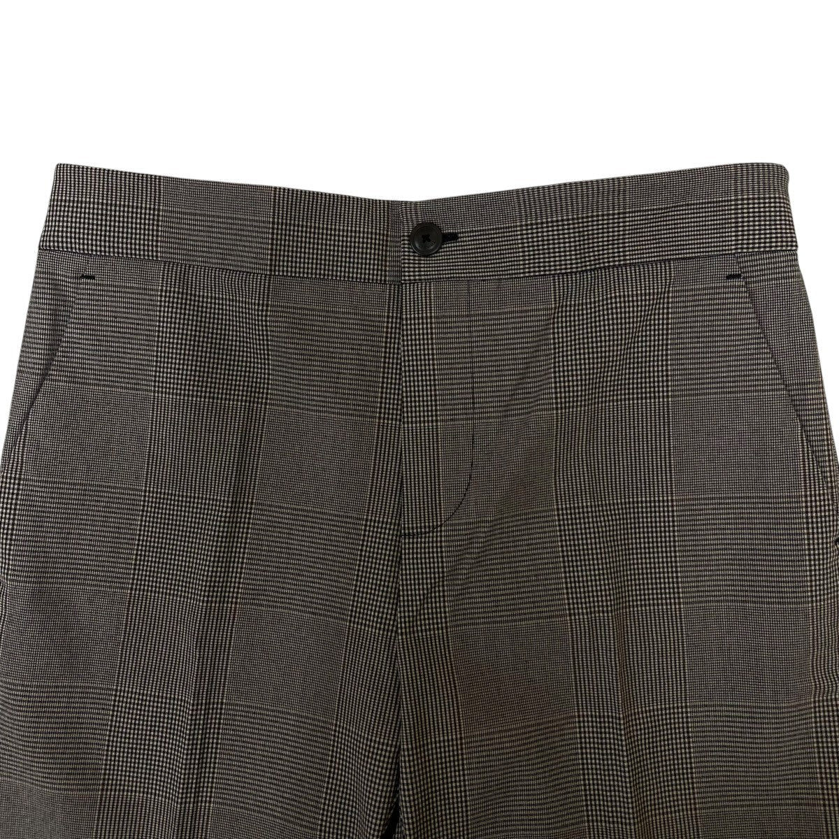 TWINSET Glen plaid cigarette trousersグレンチェック柄 ストレートパンツ222TP250J 古着・中古-3枚目のアイテム画像
