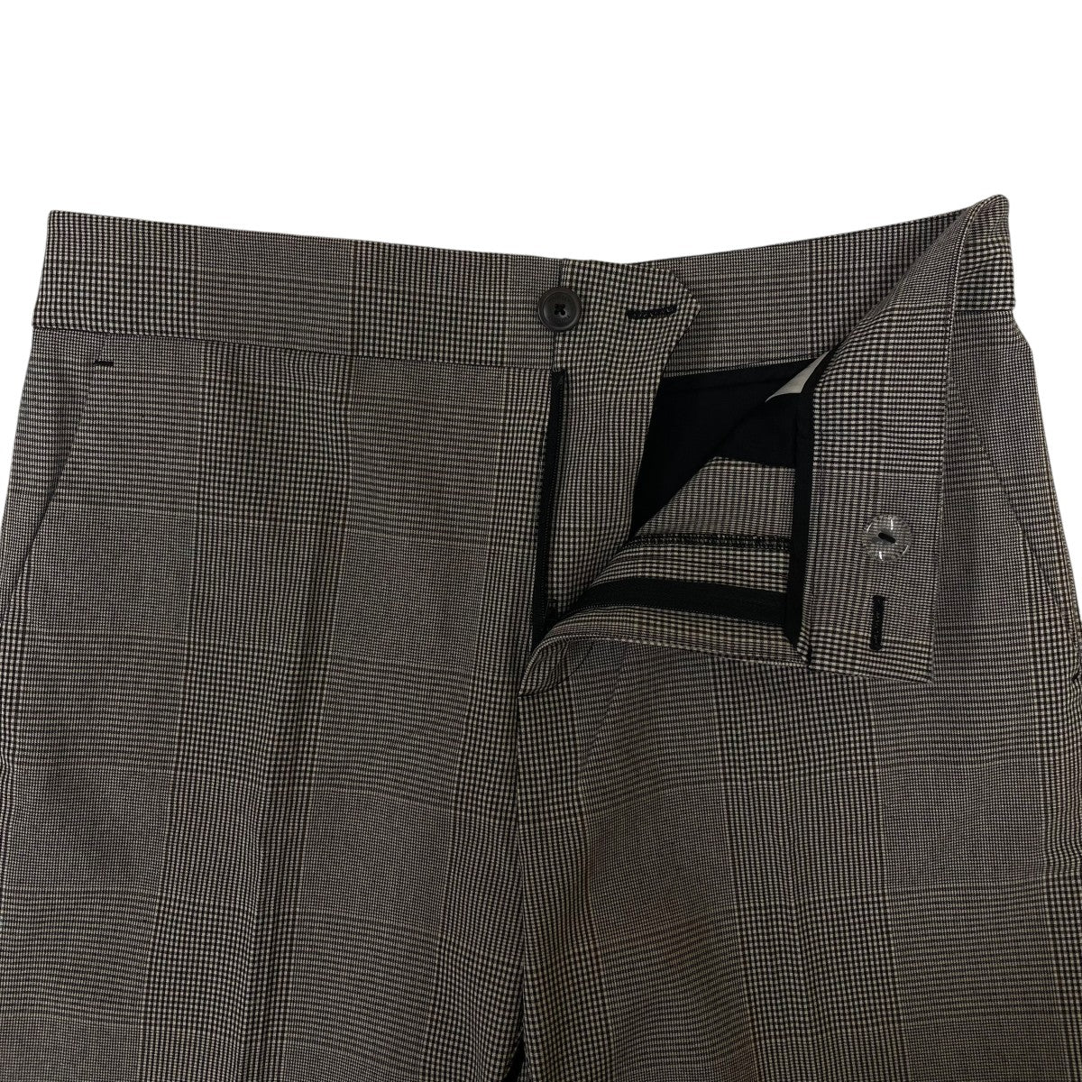 TWINSET Glen plaid cigarette trousersグレンチェック柄 ストレートパンツ222TP250J 古着・中古-4枚目のアイテム画像