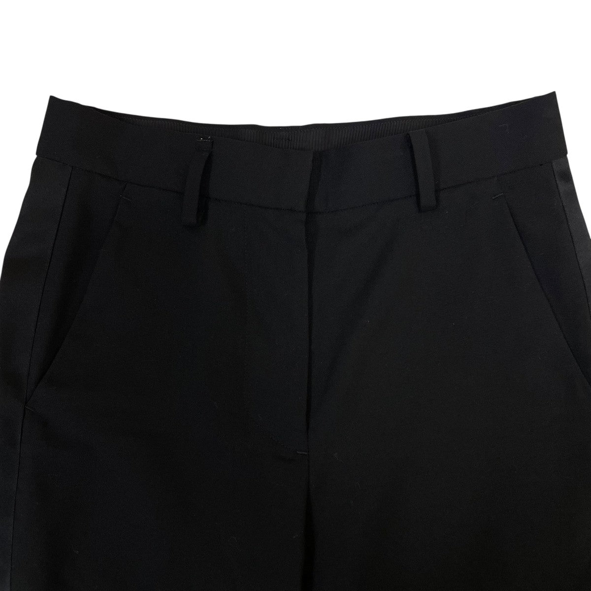 sacai(サカイ) サイドラインスーチングワイドスラックスパンツヘム