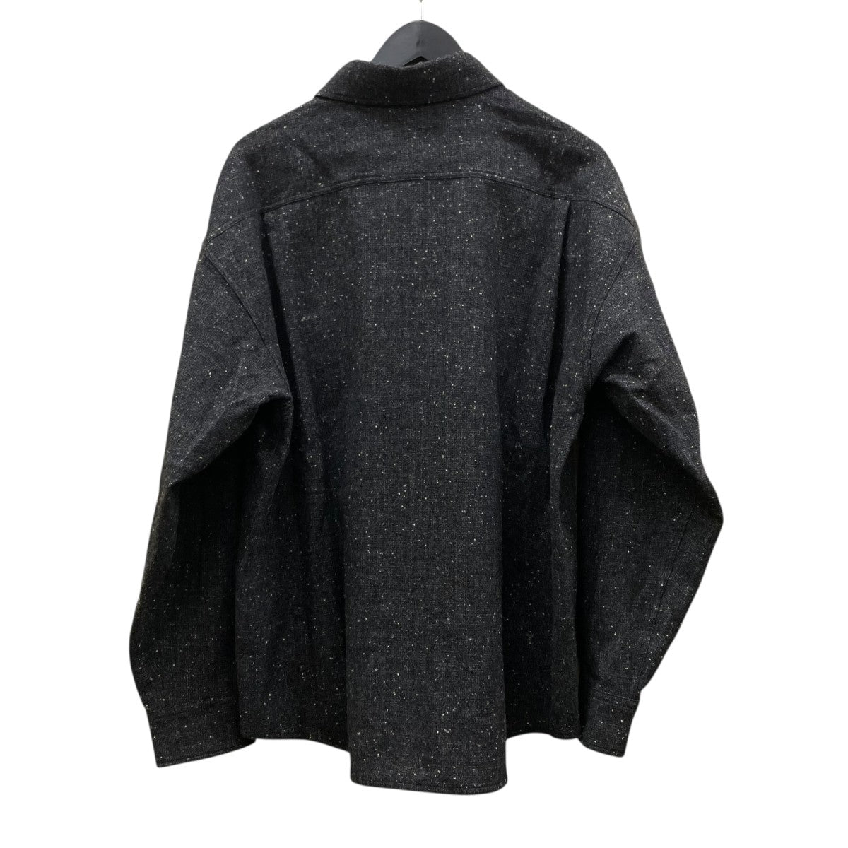 VISVIM 25SSLUMBER TWEED L S長袖シャツ ネップ生地 スペックル ジャケット0125205011013 古着・中古-2枚目のアイテム画像