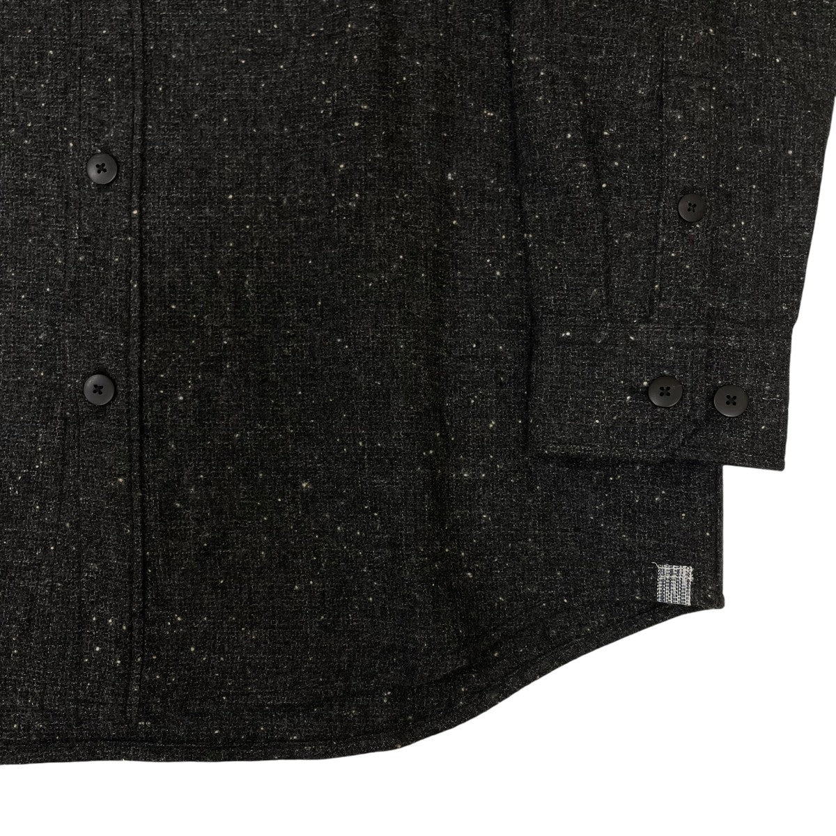 VISVIM 25SSLUMBER TWEED L S長袖シャツ ネップ生地 スペックル ジャケット0125205011013 古着・中古-4枚目のアイテム画像