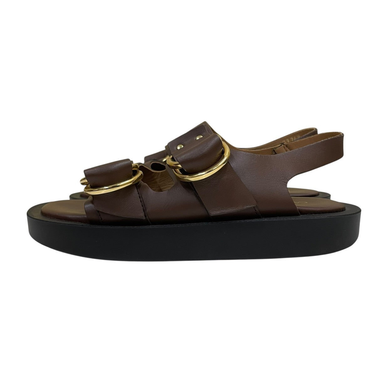 Caminando DOUBLE RING PLATFORM SANDALSダブルリングプラットフォームサンダル2326W 古着・中古-2枚目のアイテム画像