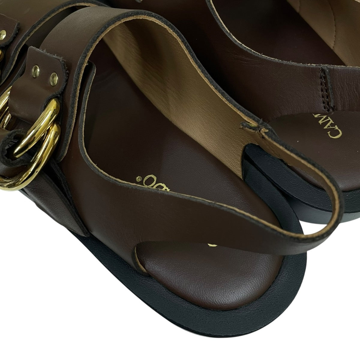 Caminando DOUBLE RING PLATFORM SANDALSダブルリングプラットフォームサンダル2326W 古着・中古-6枚目のアイテム画像