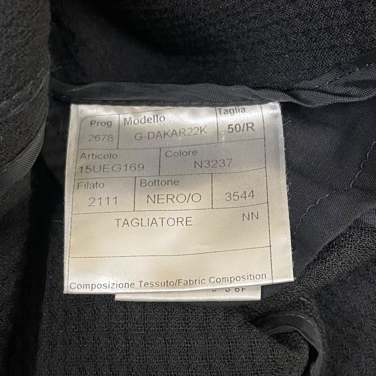 TAGLIATORE テーラードジャケットG-DAKAR22K 古着・中古-5枚目のアイテム画像
