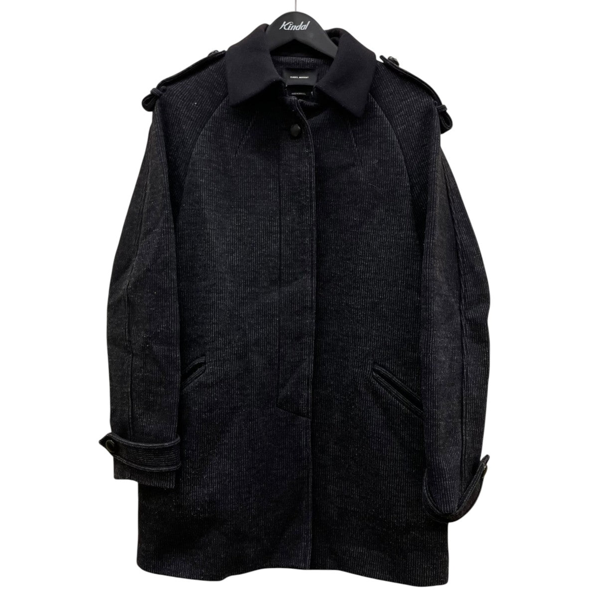 ISABEL MARANT カシミヤ混コート 古着・中古-1枚目のアイテム画像