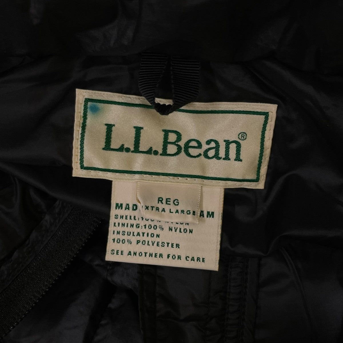 L．L．Bean Fairfield Vest フェアフィールド・ベスト中綿ベスト ナイロンベスト3575-4037 古着・中古-5枚目のアイテム画像