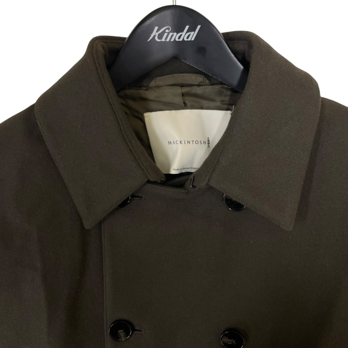 MACKINTOSH FETLARウールショートトレンチコート ステンカラーコートGM-1014F 古着・中古-3枚目のアイテム画像