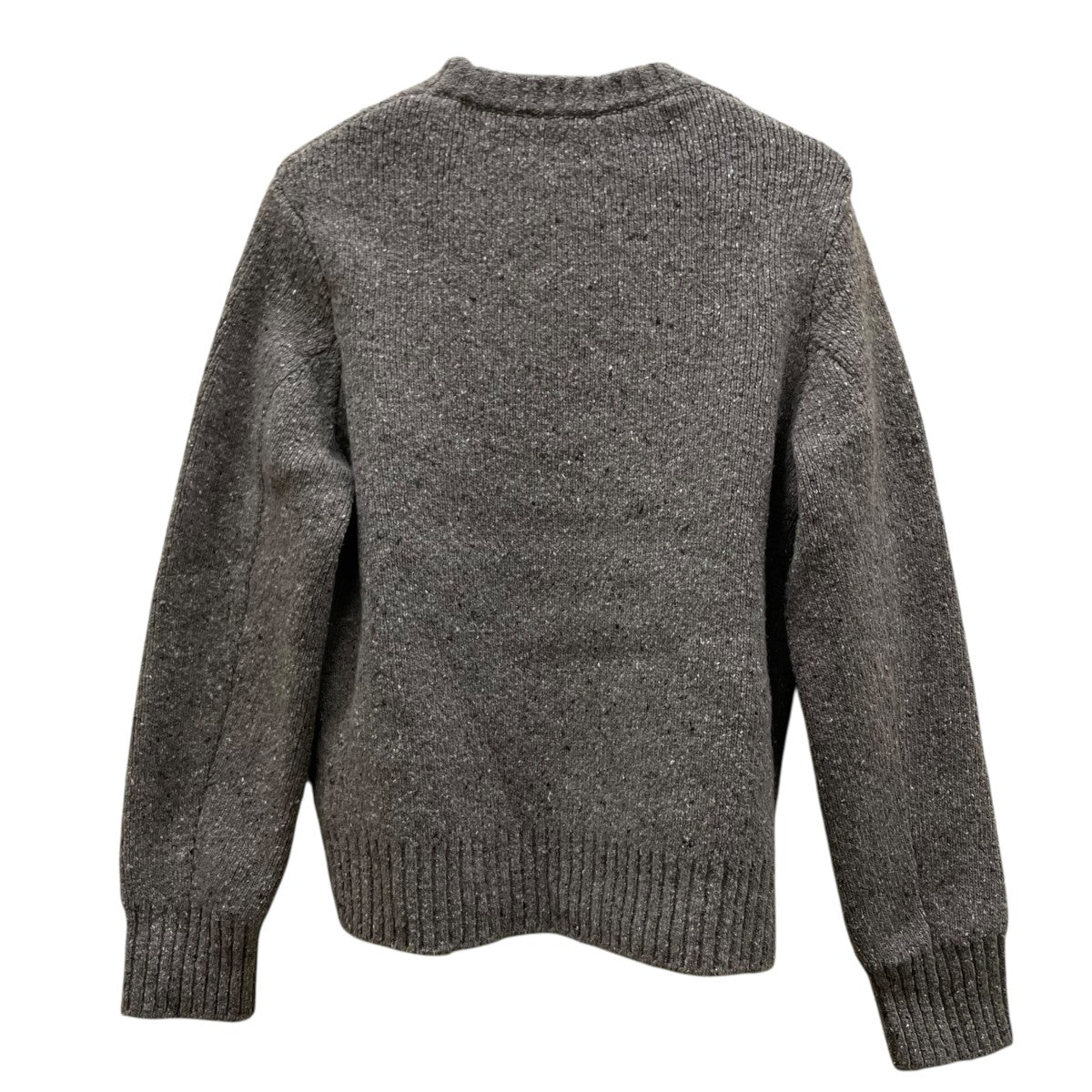 肩パッド ネップ クルーネックニット セーター799140