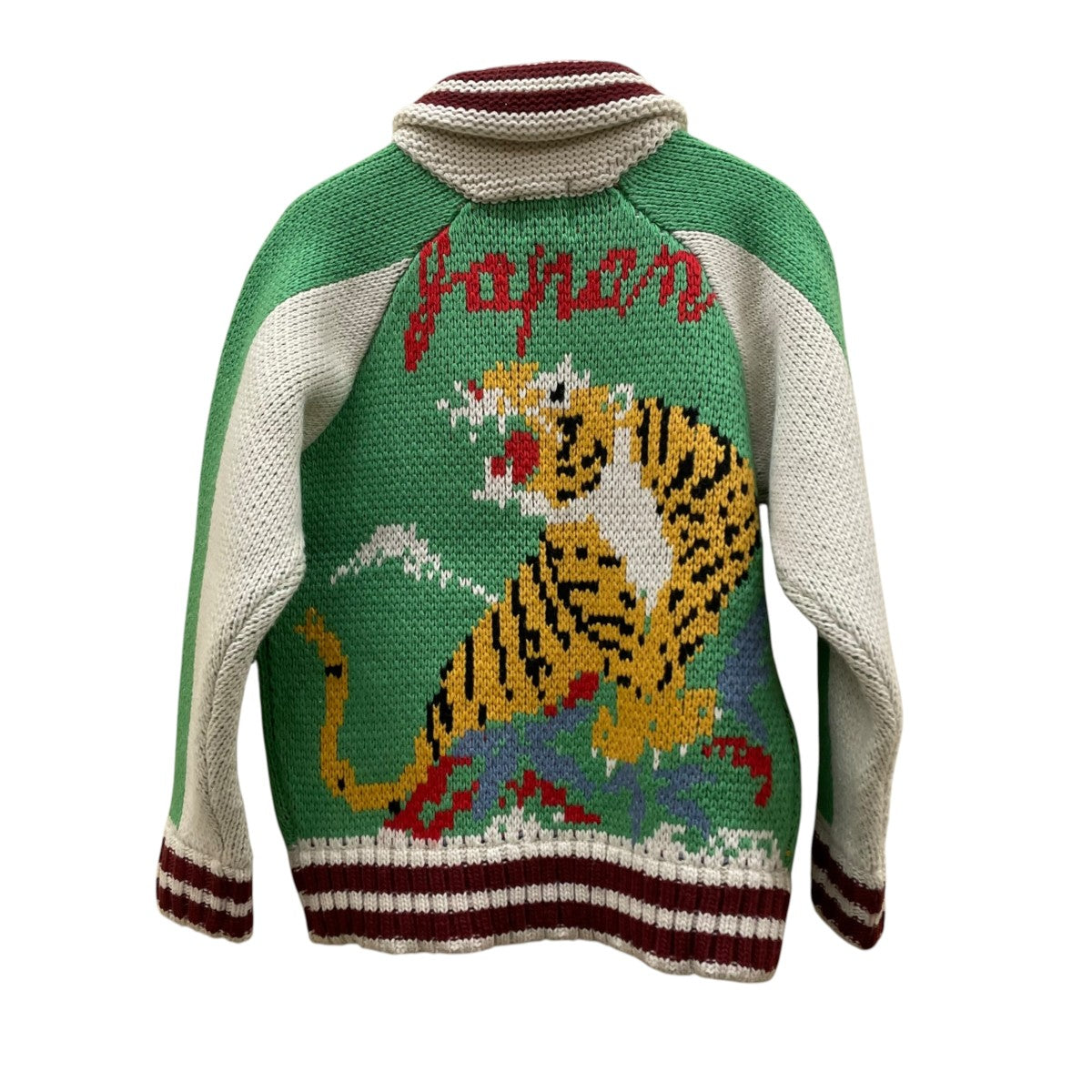 HOUSTON COWICHAN SWEATERニットジャケット2004W 古着・中古-2枚目のアイテム画像