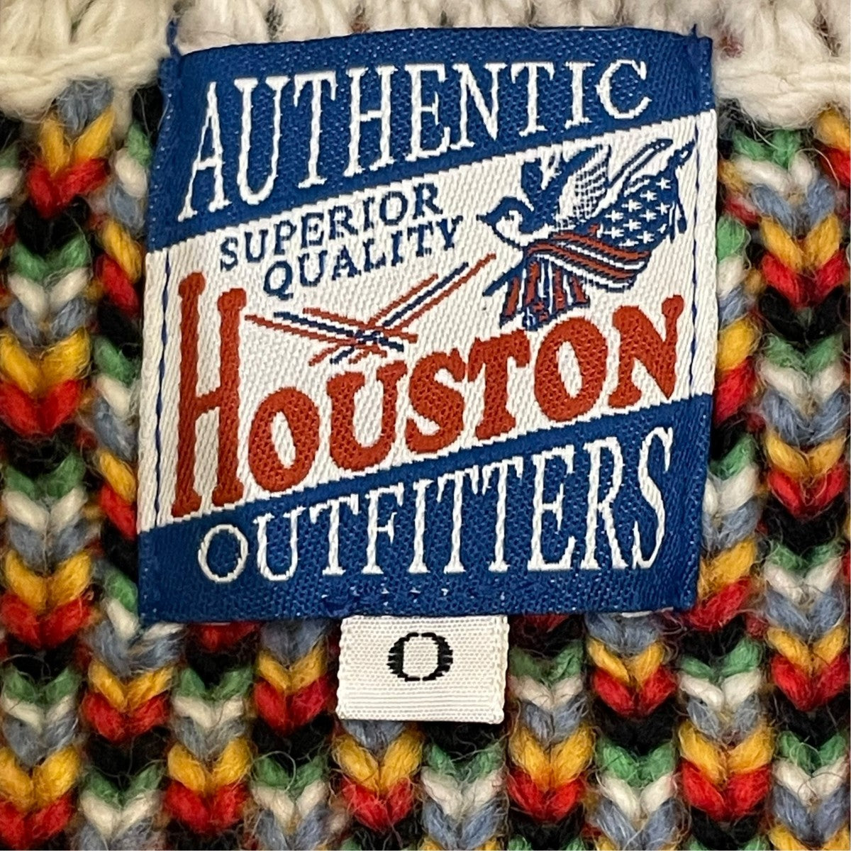 HOUSTON COWICHAN SWEATERニットジャケット2004W 古着・中古-5枚目のアイテム画像