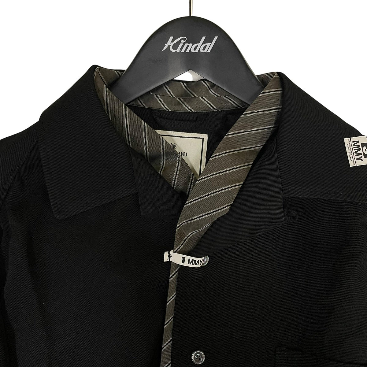 MIHARA YASUHIRO ATTACHED TIE L S SHIRTSオープンカラーシャツ 長袖シャツJ16SH187 古着・中古-3枚目のアイテム画像