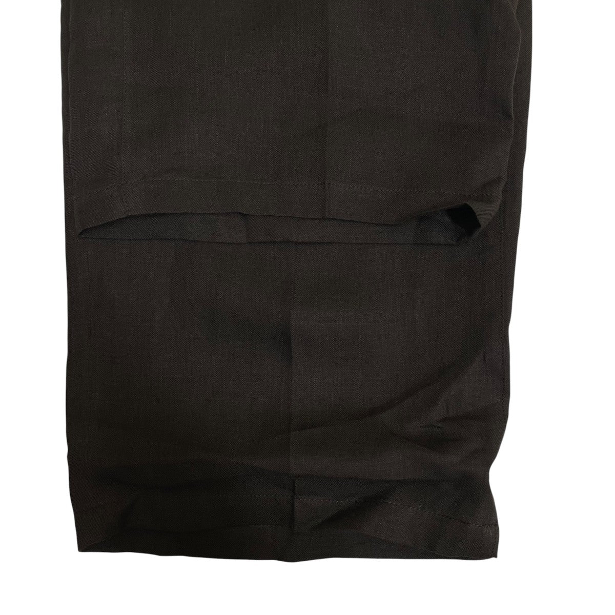 ANCELLM 26SS100 S LINEN TUCK SLACKSリネンスラックスANC-PT119 古着・中古-5枚目のアイテム画像