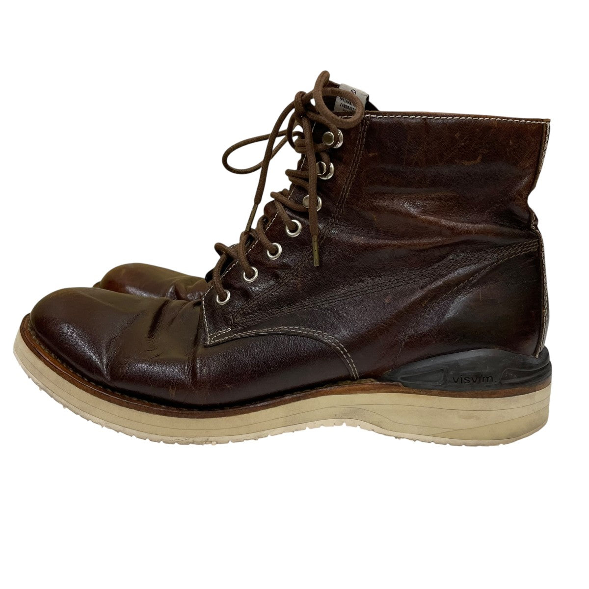 VISVIM VIRGILBOOTS KNGRFOLKレースアップブーツ 古着・中古-2枚目のアイテム画像