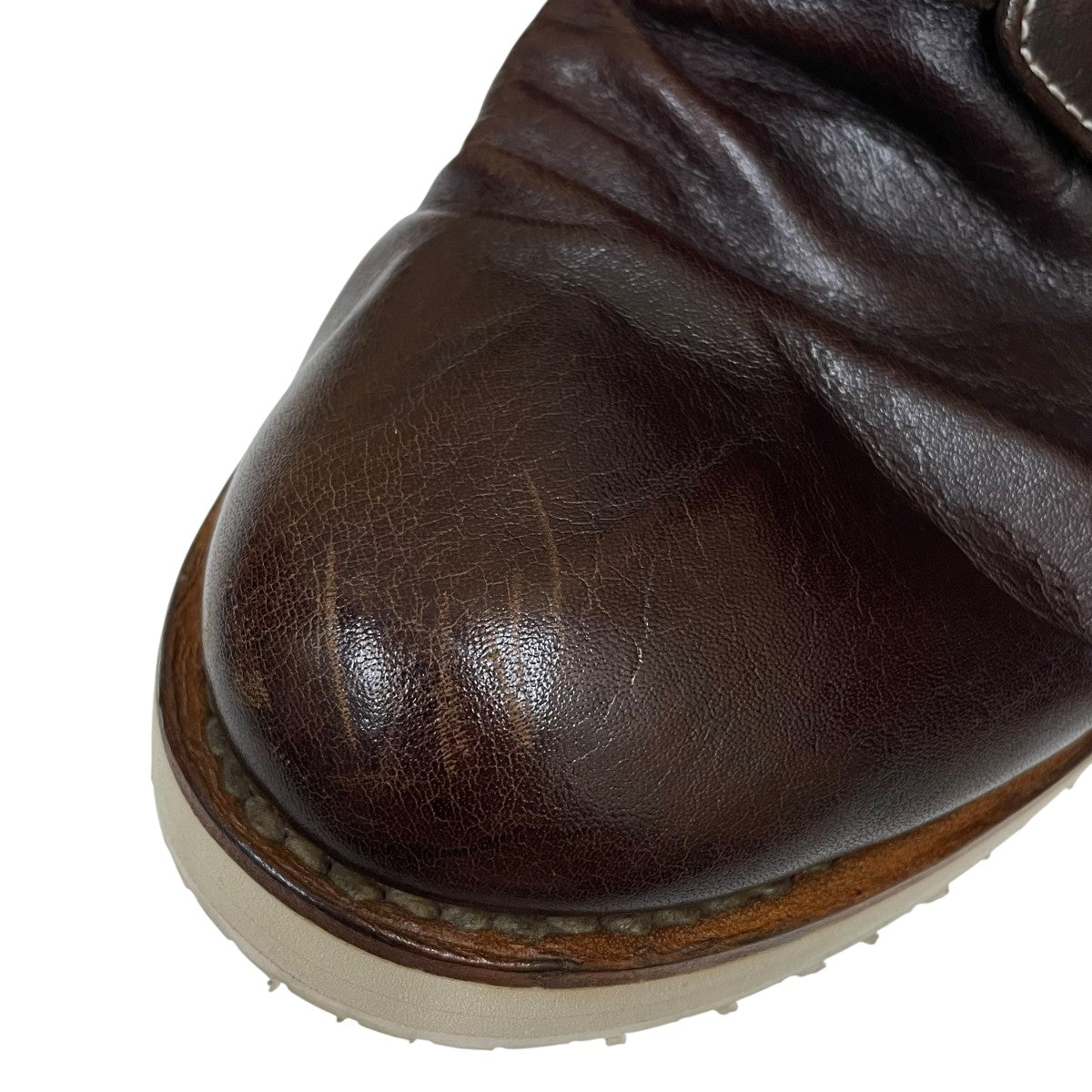 VISVIM VIRGILBOOTS KNGRFOLKレースアップブーツ 古着・中古-5枚目のアイテム画像