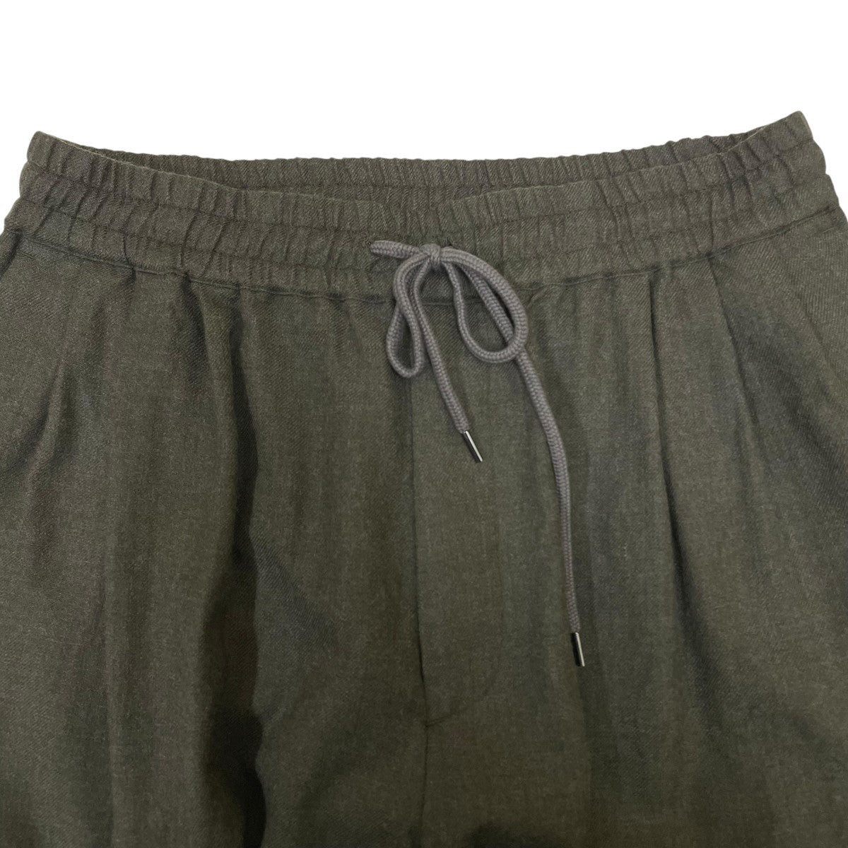 3TUCK TAPERED FIT EASY WOOL SOFT SERGEイージーパンツM20C-07PT01C
