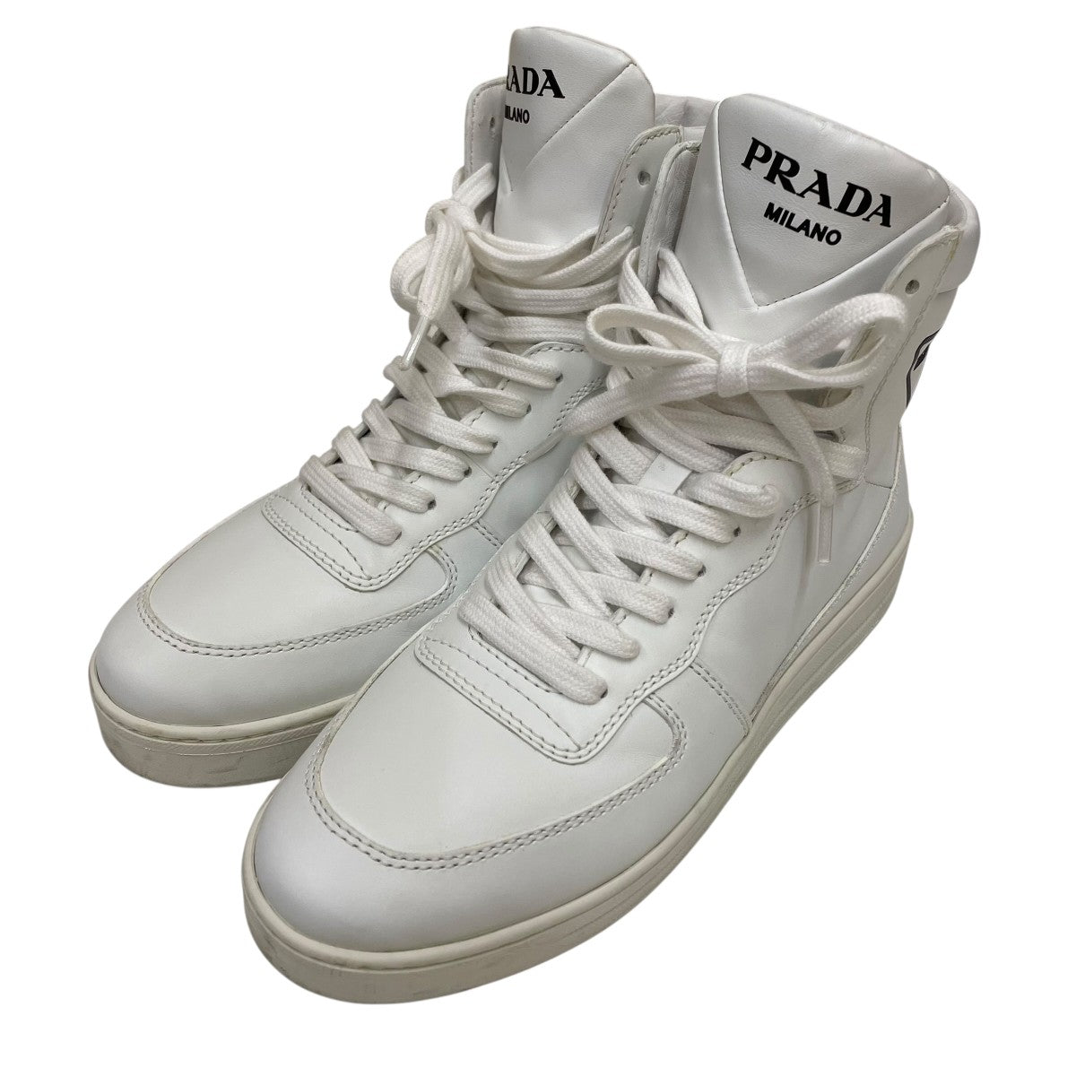 PRADA ハイカットスニーカー638 古着・中古-1枚目のアイテム画像