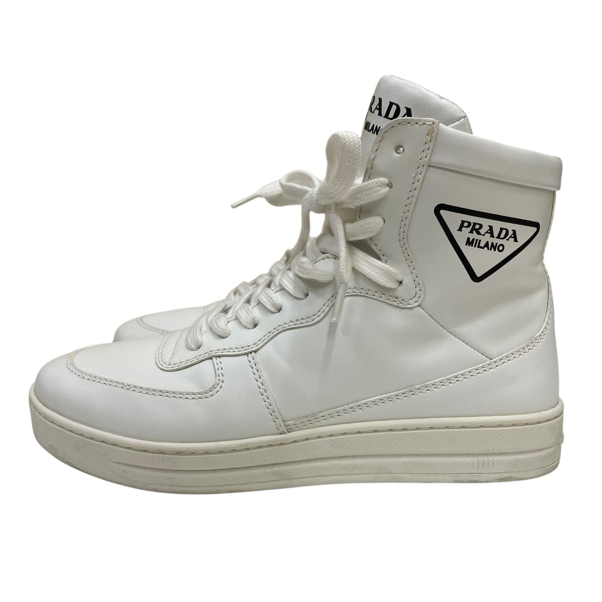 PRADA ハイカットスニーカー638 古着・中古-2枚目のアイテム画像