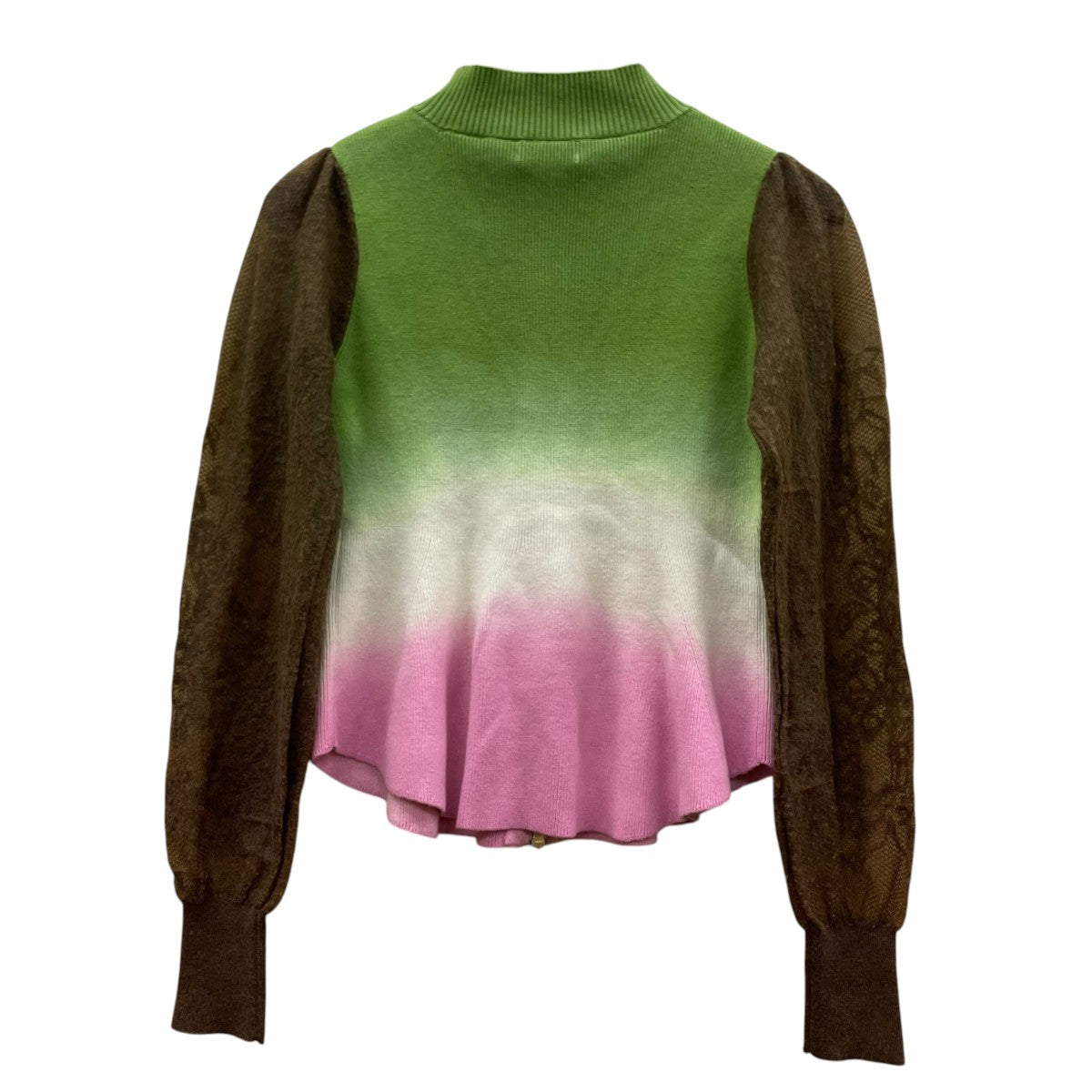 23AWBorder knit cardigan ボーダーニットカーディガングラデーションボーダー柄 ジャケットTTT 2023AW BM2