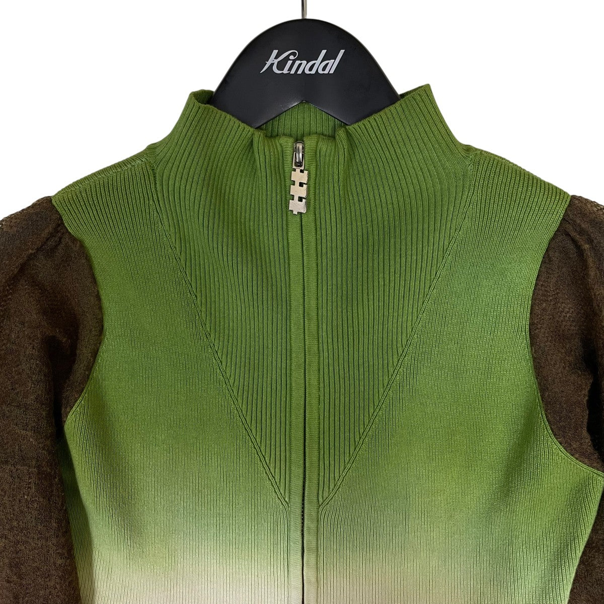 23AWBorder knit cardigan ボーダーニットカーディガングラデーションボーダー柄 ジャケットTTT 2023AW BM2