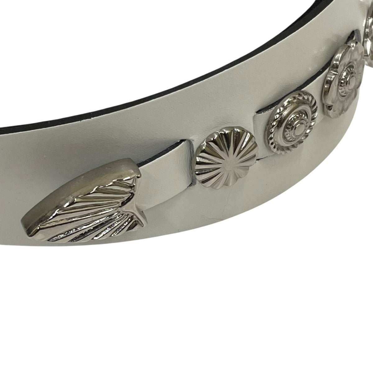 LEATHER HEADBANDメタルパーツ カチューシャTZ242 AA92