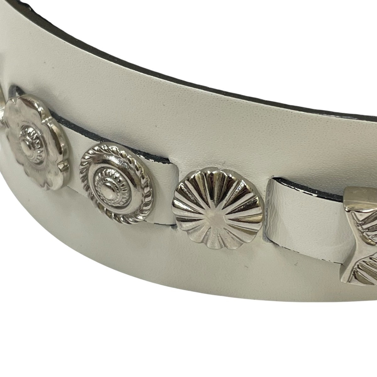 LEATHER HEADBANDメタルパーツ カチューシャTZ242 AA92