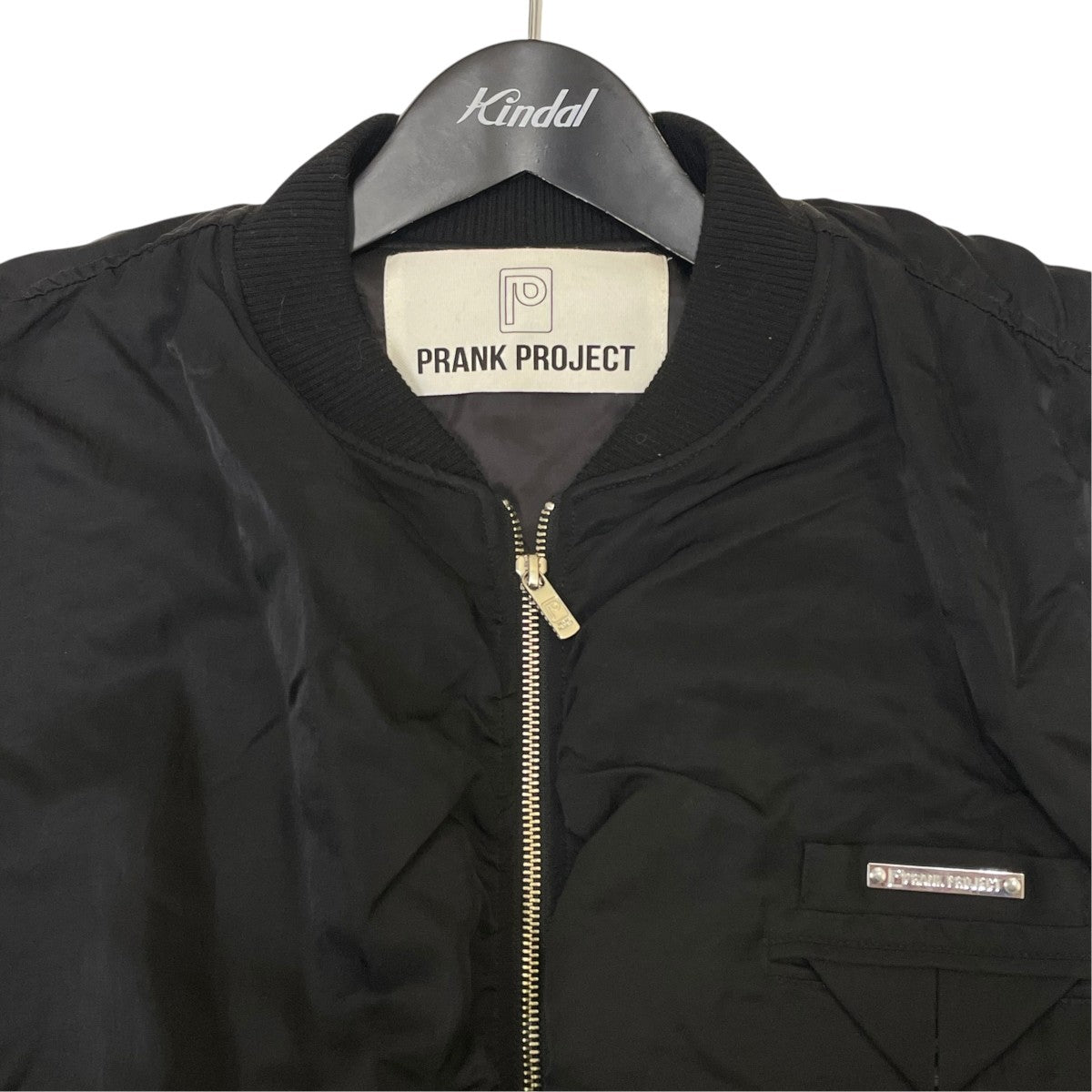 PRANK PROJECT マフラーボリュームブルゾンMA-1中綿ジャケット31252215604 古着・中古-4枚目のアイテム画像