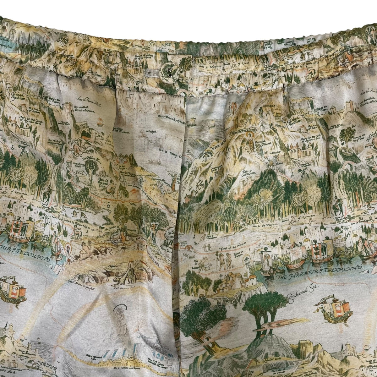 H BEAUTY＆YOUTH SILK PRINT PANTSイージーパンツ16142995443 古着・中古-3枚目のアイテム画像
