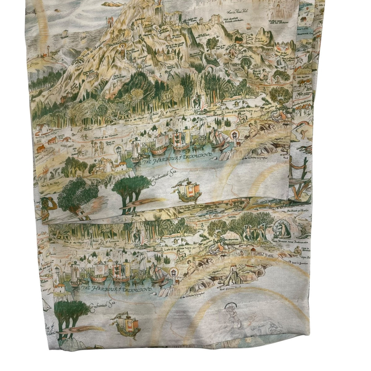 H BEAUTY＆YOUTH SILK PRINT PANTSイージーパンツ16142995443 古着・中古-5枚目のアイテム画像