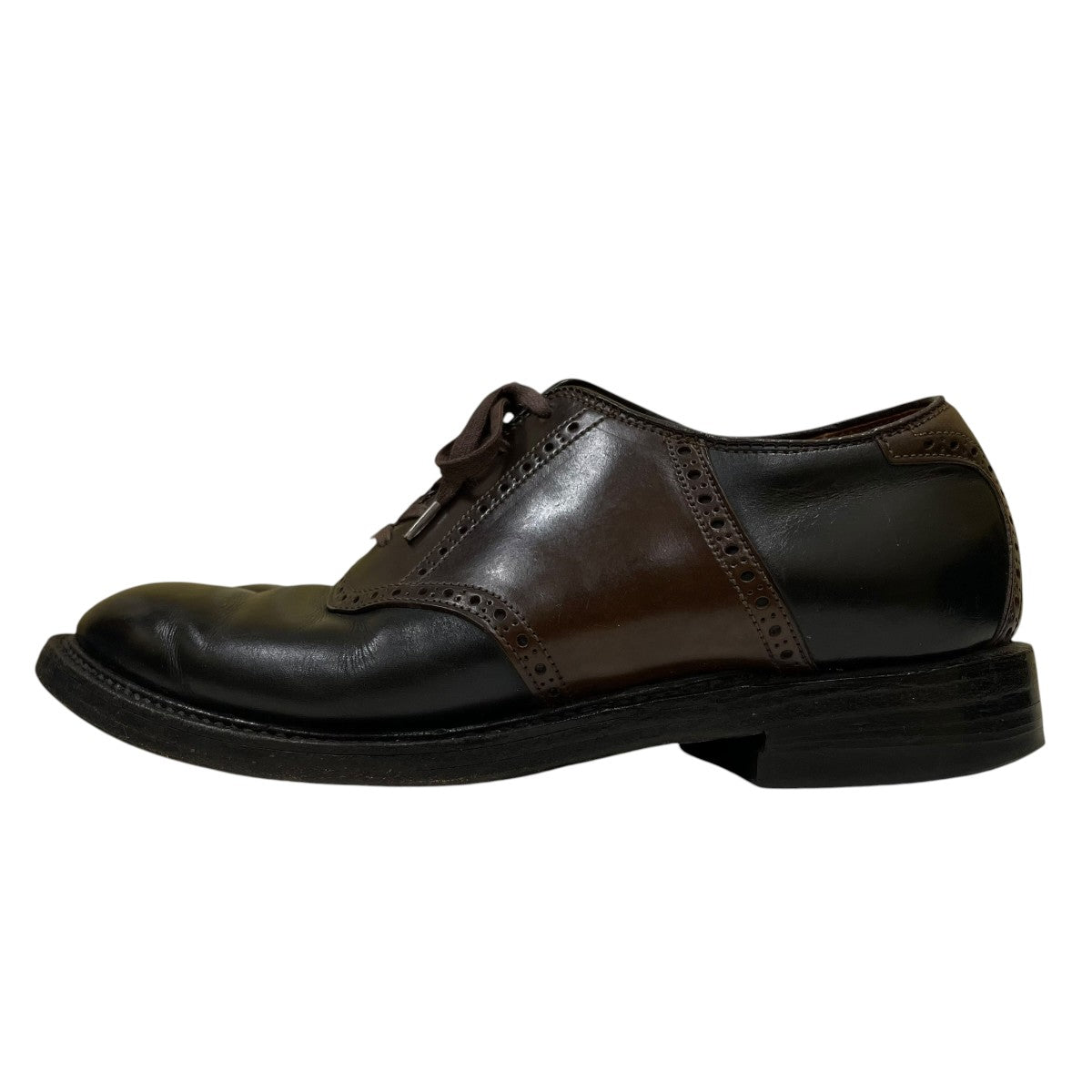 ALDEN×JOURNAL STANDARD モディファイドラストサドルシューズ レザーシューズ59964 古着・中古-2枚目のアイテム画像