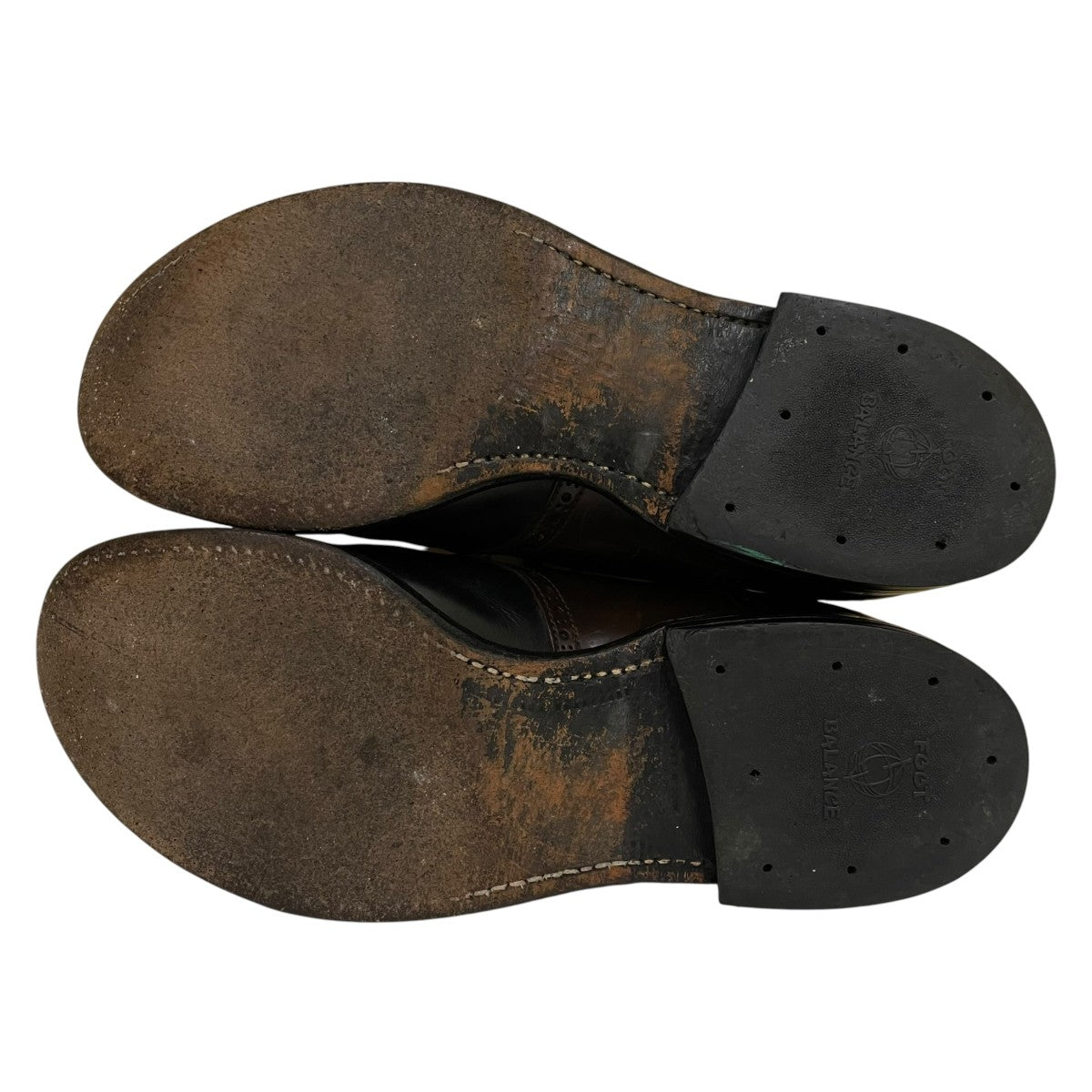 ALDEN×JOURNAL STANDARD モディファイドラストサドルシューズ レザーシューズ59964 古着・中古-4枚目のアイテム画像