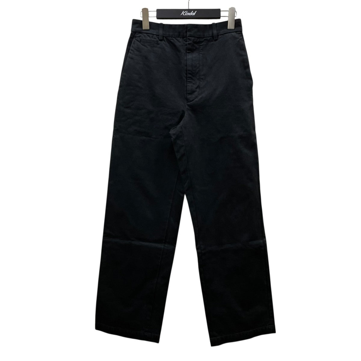 AURALEE PRODUCT DYED FINX CHINO NARROW PANTSコットンパンツ ストレートパンツA25AP04CP 古着・中古-1枚目のアイテム画像