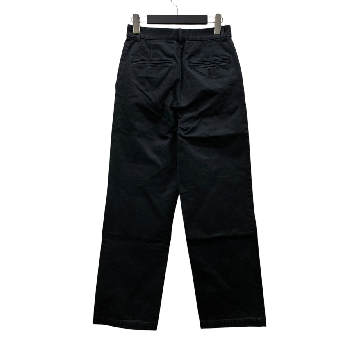 AURALEE PRODUCT DYED FINX CHINO NARROW PANTSコットンパンツ ストレートパンツA25AP04CP 古着・中古-2枚目のアイテム画像