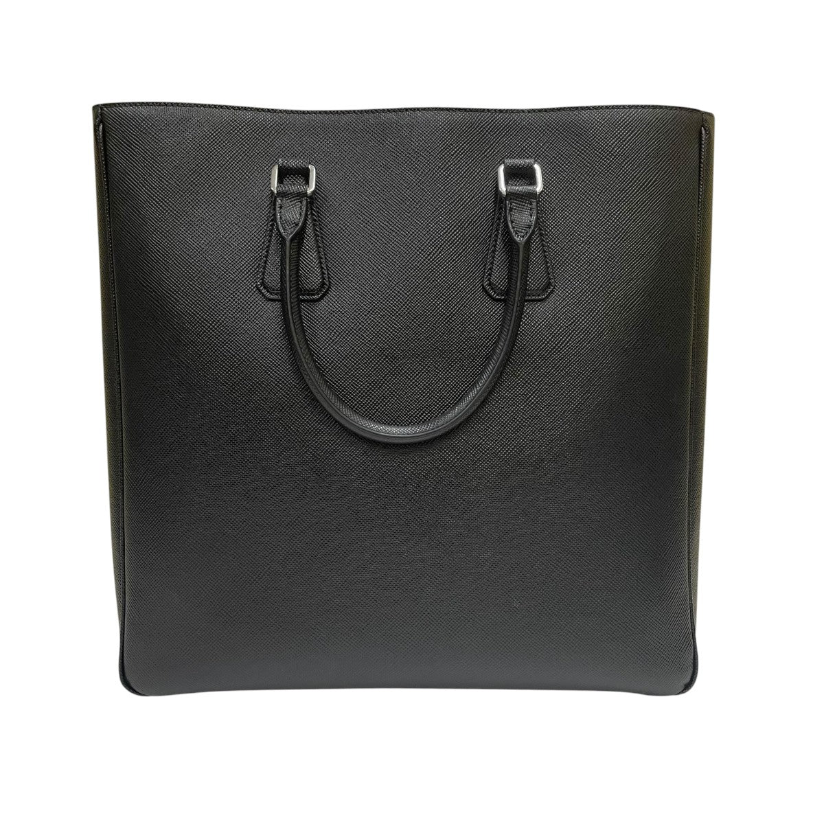 PRADA トライアングルロゴ サフィアーノトートバッグ 古着・中古-2枚目のアイテム画像