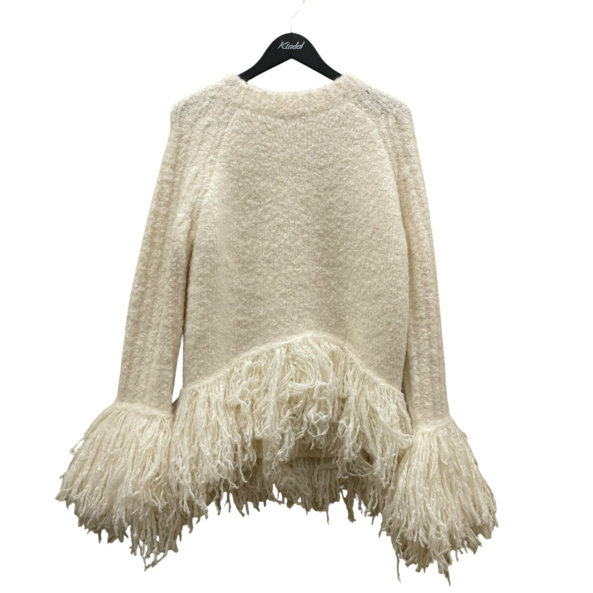 Boucle Fringe Knit CrewneckニットF242-70207TFB