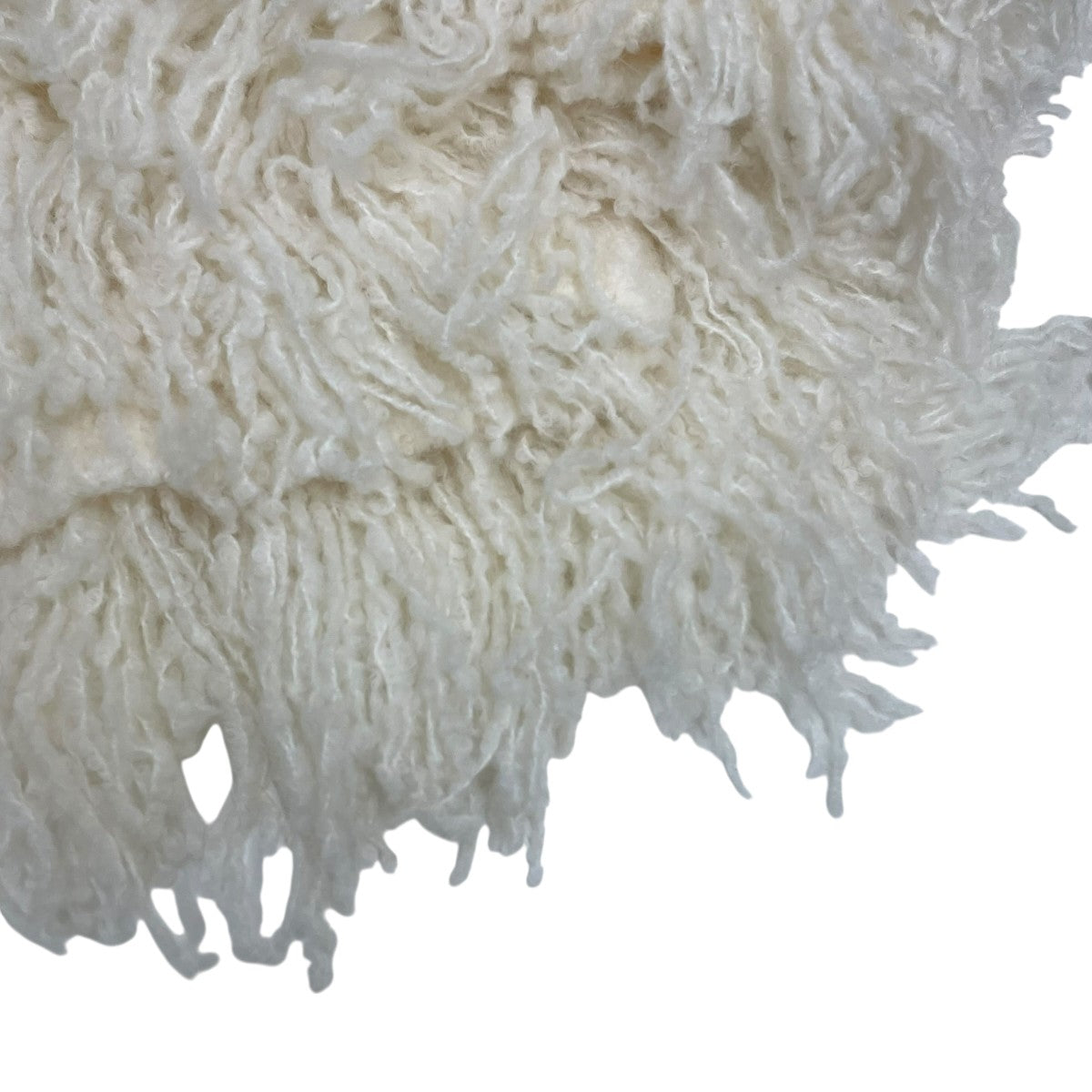 Boucle Fringe Knit CrewneckニットF242-70207TFB