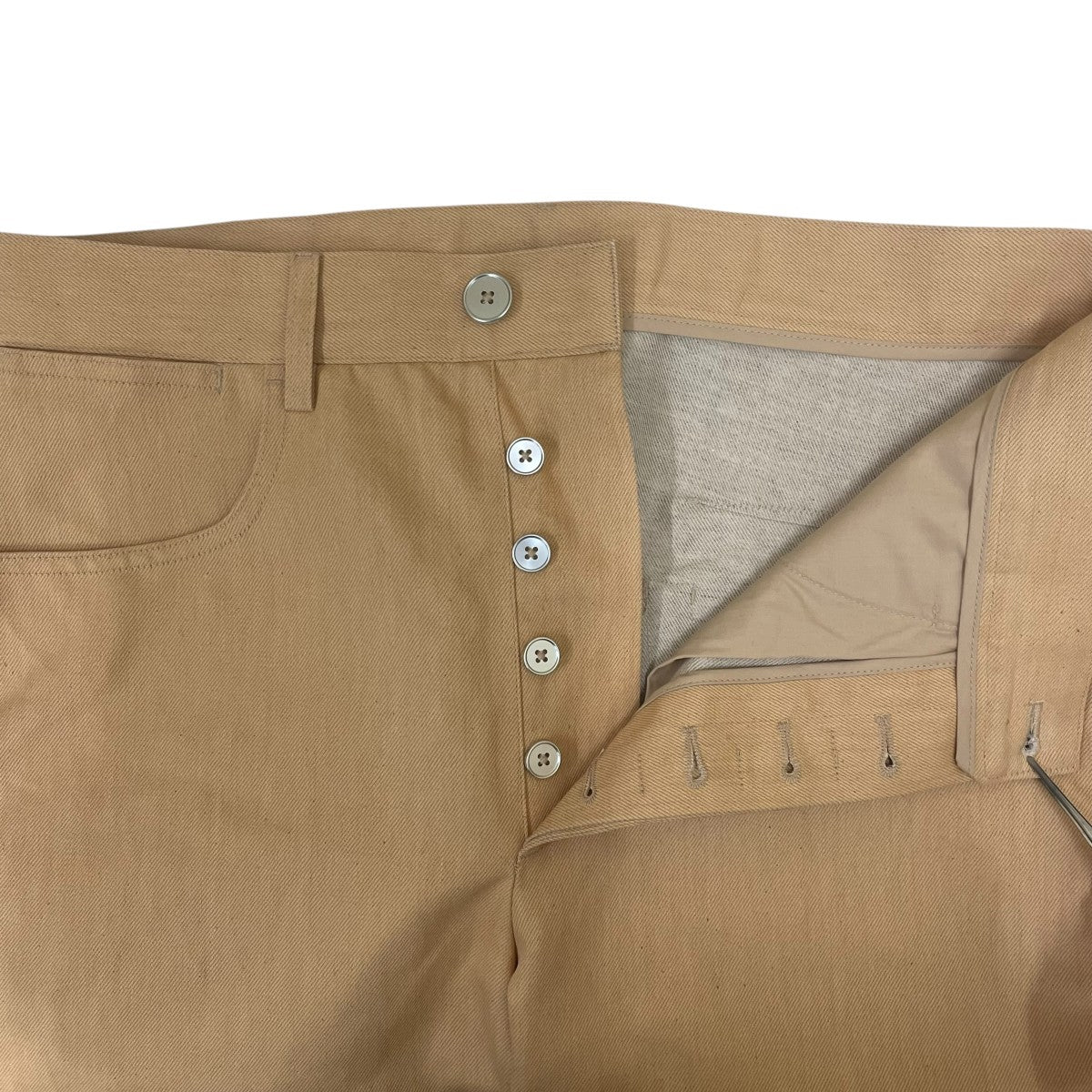 JIL SANDER 無地 ワイドパンツ デニムパンツJ21KA0026 古着・中古-4枚目のアイテム画像