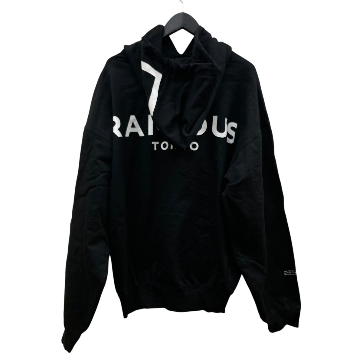 WIND AND SEA×RAMIDUS BIG LOGO HOODIEプルオーバーパーカーWDS-RMDS-04 古着・中古-2枚目のアイテム画像