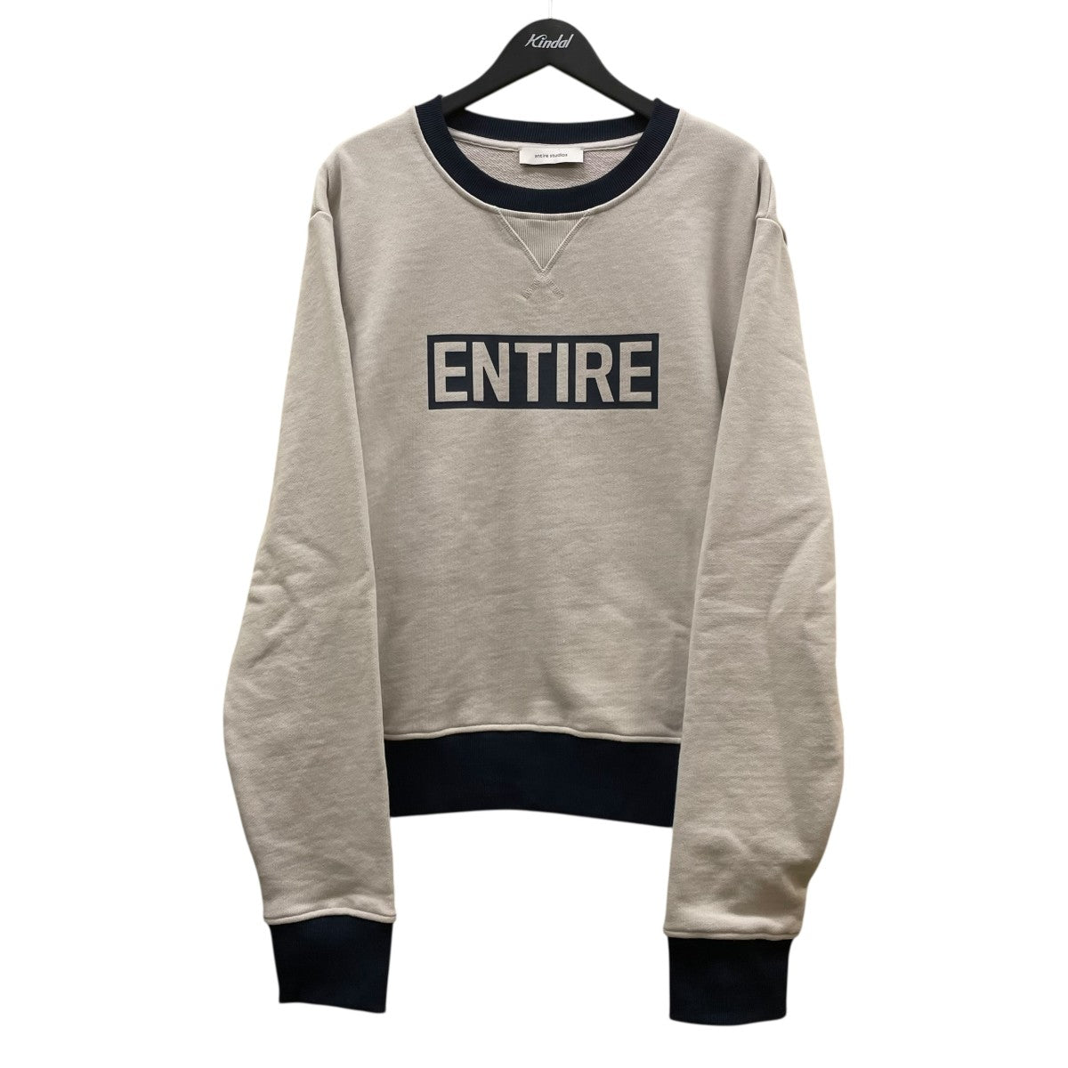 ENTIRE STUDIOS 26SSCONTRO CREWスウェット トレーナーESU-S26-1087 古着・中古-1枚目のアイテム画像